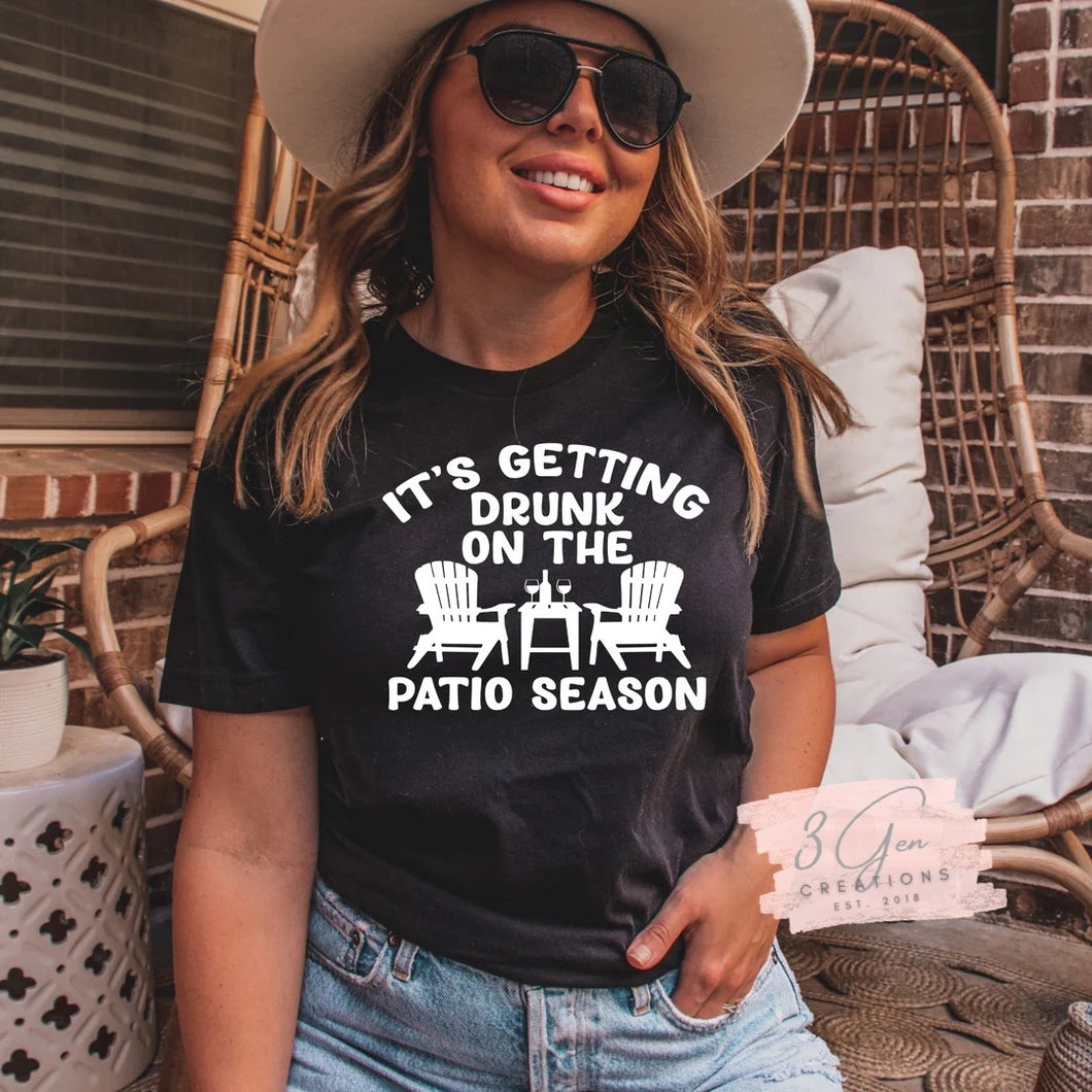 It’s getting drunk on the patio season