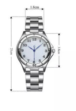 Load image into Gallery viewer, Stainless steel wristwatch
