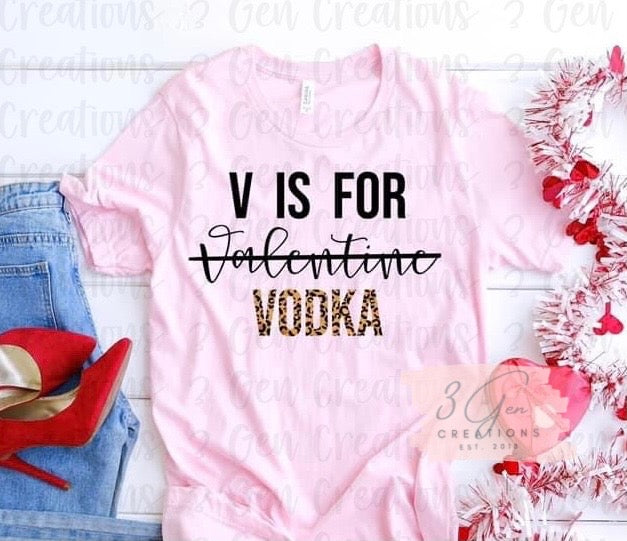 V is for vodka